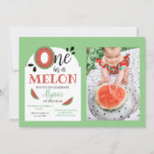 Eén in een Melon Kinder Eerste Dag Kaart (Voorkant)