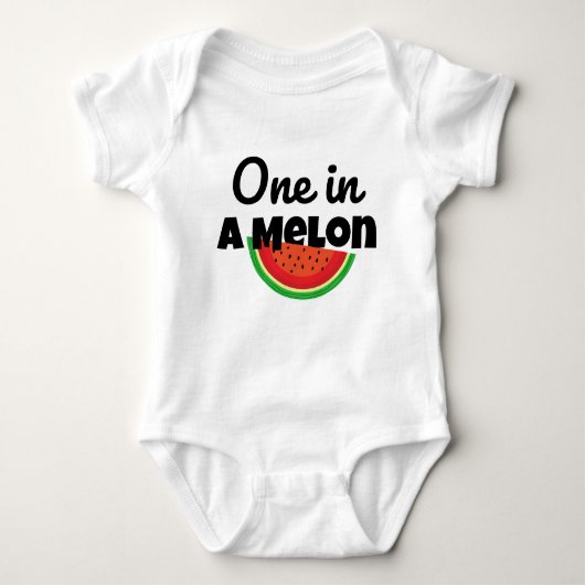 Een in een Melon Kinder T-shirt (Voorkant)
