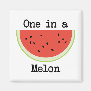 Eén in een Melon Magneet