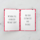 Eén in een Melon Mam Funny Moederdag Pun Quote Feestdagen Kaart (Binnen)