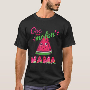 Een in een Melon Mama Funny Watermelon T-shirt