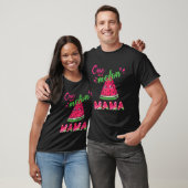 Een in een Melon Mama Funny Watermelon T-shirt (Unisex)