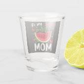 Een in een Melon Moeder B-Day Party Shot Glas (Achterkant)