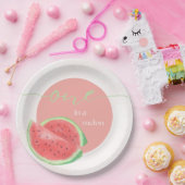 Een in een Melon Party Paper Bord (Feest)