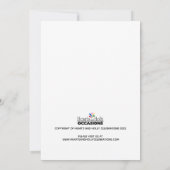 Eén in een Melon Picnic Ant First Birthday Kaart (Achterkant)