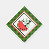 Eén in een Melon Picnic Ant met Watermelon Servet (Hoek)