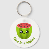 Eén in een Melon Sleutelhanger (Voorkant)