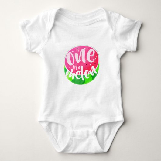 Eén in een Melon Sweet Summer Watermelon Romper (Voorkant)
