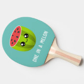 Eén in een Melon Tafeltennisbatje (Zijkant)