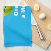 Eén in een Melon Theedoek (Quarter Fold)