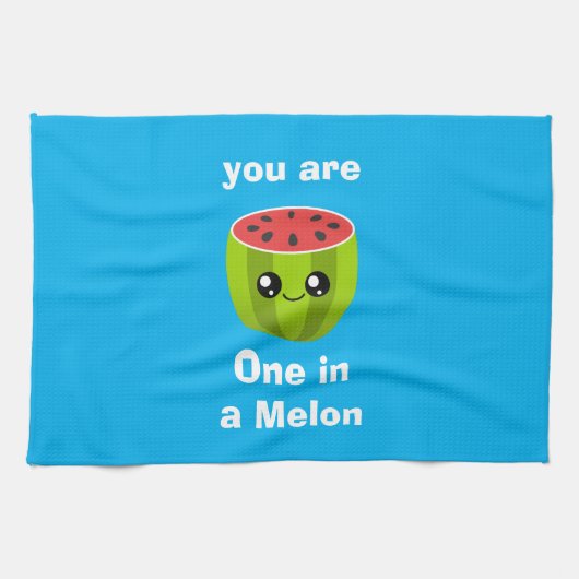 Eén in een Melon Theedoek (Horizontaal)