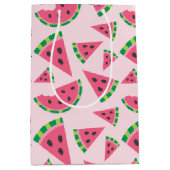Eén in een Melon Watermeloen Slicten & Blush Pink Medium Cadeauzakje (Voorkant)