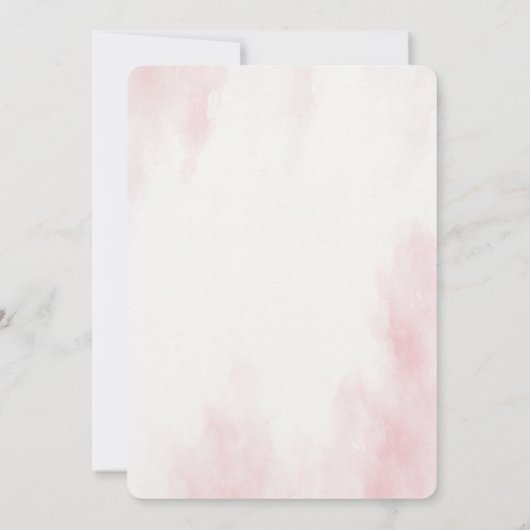 Eén in een Melon Watermelon 1e verjaardag Uitnodig Kaart (Achterkant)