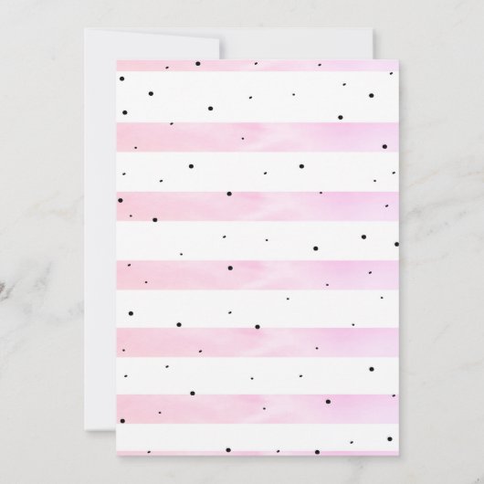 Eén in een Melon Watermelon 1e verjaardag Uitnodig Kaart (Achterkant)