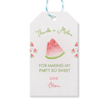 Eén in een Melon Watermelon Birthday