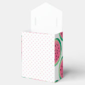 Eén in een Melon Watermelon Birthday Girl Bedankdoosjes (Geopend)