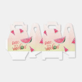 Eén in een Melon Watermelon Eerste Dag Bedankdoosjes (Uitgevouwen)
