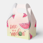 Eén in een Melon Watermelon Eerste Dag Bedankdoosjes (Voorkant Zijde)