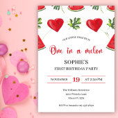 Eén in een Melon Watermelon Eerste Dag Kaart