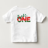 Eén in een Melon Watermelon Eerste Dag Kinder Shirts (Achterkant)