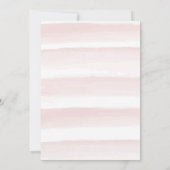 Eén in een Melon Watermelon Pink Girl 1e verjaarda Kaart (Achterkant)