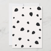 Eén in een Melon Waterverf eerste verjaardag Kaart (Achterkant)