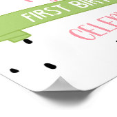 Een in een Melon Welkomstteken Poster (Hoek)