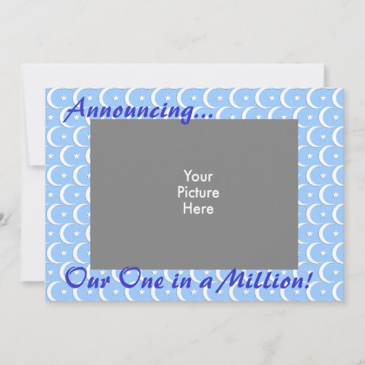 Eén in een miljoen aankondiging (Voorkant)