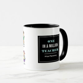 Eén in een miljoen leraar. Leerlingencadeau Mok