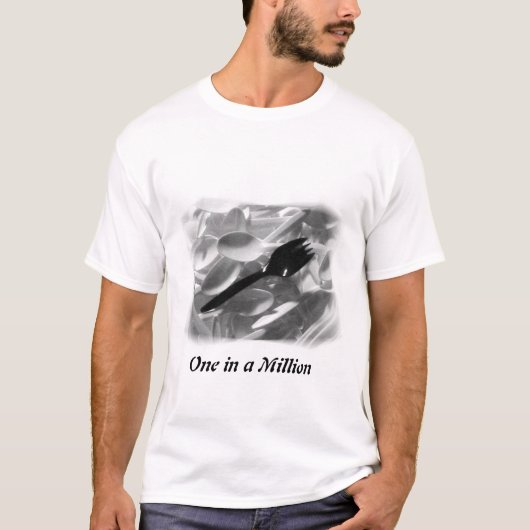 Eén in een miljoen t-shirt (Voorkant)