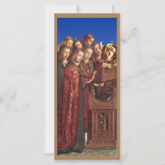 "Eén in elk koor"-wenskaart Kaart