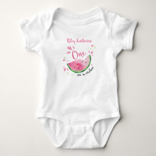 Eén in meloen eerste verjaardag outfit shirt