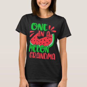 Een in meloen oma watermeloen oma zomer t-shirt