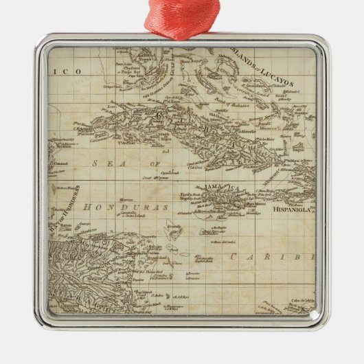 Een indexkaart metalen ornament (Voorkant)