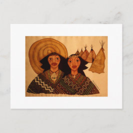 Eén Indiaans Briefkaart