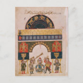 Een Indiaas astrologisch schema Briefkaart (Voorkant)