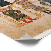 Een Indiaas astrologisch schema Poster (Hoek)