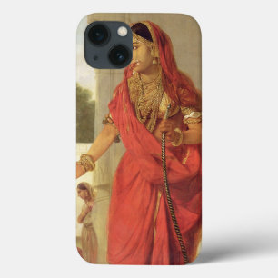 Een Indiaas dansmeisje met een Hookah, 1772 (olie iPhone 13 Hoesje