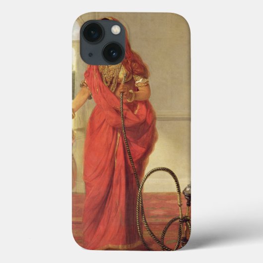 Een Indiaas dansmeisje met een Hookah, 1772 (olie  Case-Mate iPhone Case (Achterkant)