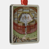 Een Indiaas dorp Metalen Ornament (Rechts)