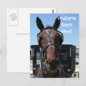 Een Indiana. Briefkaart (Voorkant / Achterkant)