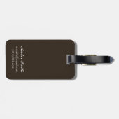 Een Indiase hoofdportret van Arapahoe Bagagelabel (Achterkant horizontaal)