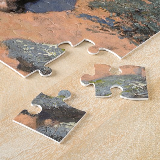 Een Indiase Trapper door Frederic Remington Legpuzzel (Zijkant)