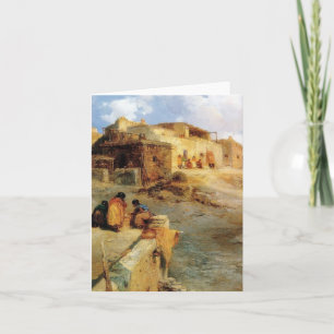 Een Indische Pueblo Laguna New Mexico - 1906 Kaart