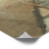 Een Indische Pueblo, Laguna, New Mexico door Moran Poster (Hoek)