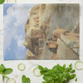 Een Indische Pueblo, Laguna, New Mexico door Moran Theedoek (Gevouwen)