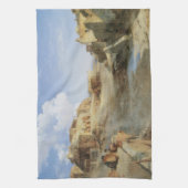 Een Indische Pueblo, Laguna, New Mexico door Moran Theedoek (Verticaal)