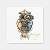 Een indrukwekkend steampunk-gehoor servet (Voorkant)