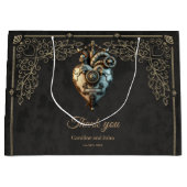 Een indrukwekkend steampunk hart groot cadeauzakje (Voorkant)