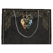 Een indrukwekkend steampunk hart groot cadeauzakje (Achterkant)